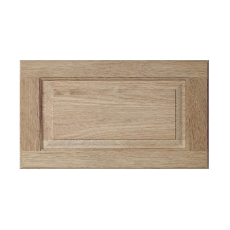ONESTOCK 13.25W x 22.5H Unfinished Oak Kitchen Cabinet Door Replacement,