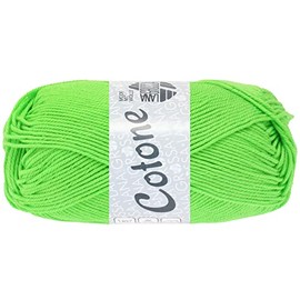 Lana Grossa Cotone Neon 217 Neon Green 50g