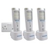 UltraSecure Mains Power Failure LED Torch (Pack of 3)