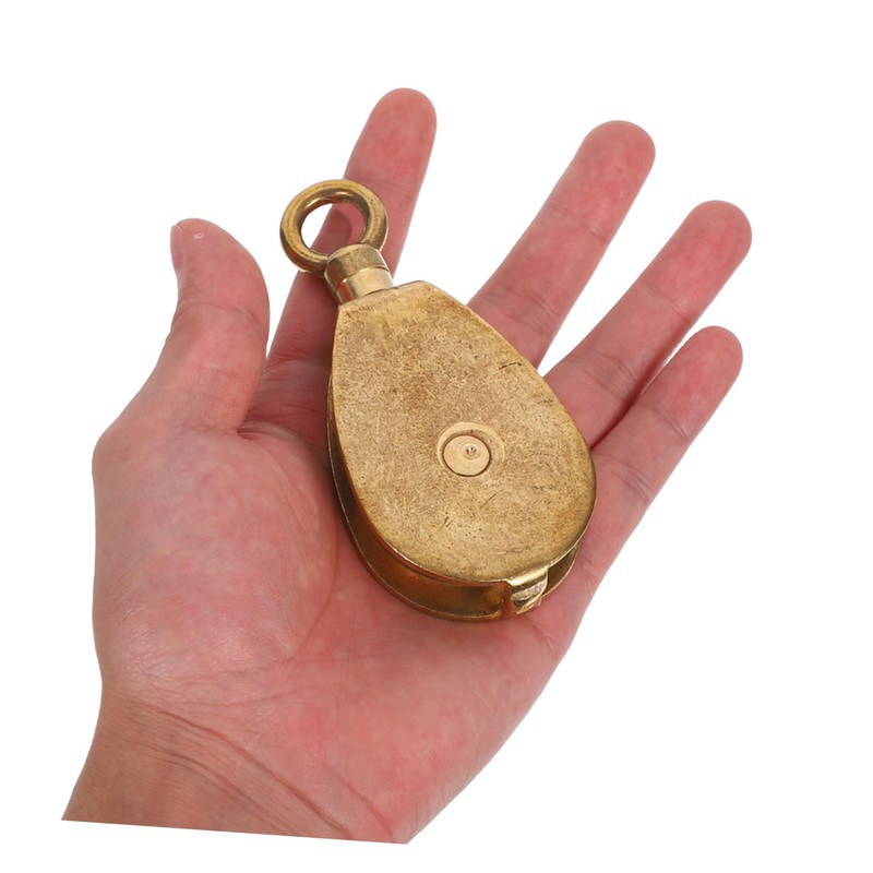 BIUDECO High Load Capacity Brass Pulley Single Head Smooth Silent