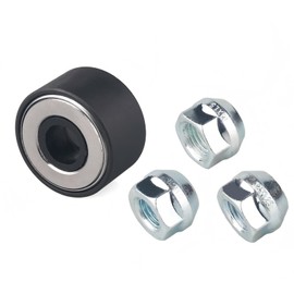 Zeathery 1 Set 22800 Wheel Stud Installer, Metal Automotive Wheel Modification Screw Mount Bearing Tool, Modification Replacement Repair Parts, Universal for Most Cars Light Trucks (Black)