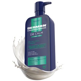 Derman® Cuidados Intensivos DB Calm Emulsión Corporal para Piel Muy Seca con Urea‑D 10%, Avena Coloidal, Ácido Hialurónico y Textura Suave para Hidratación y Elasticidad 400 mL | 1‑Pack