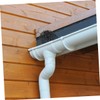 Operitacx Leaf Strainer Gutter Guard 6 Pack Downspout Filter Gutter