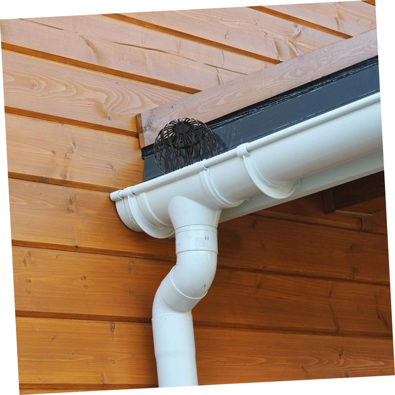 Operitacx Leaf Strainer Gutter Guard 6 Pack Downspout Filter Gutter
