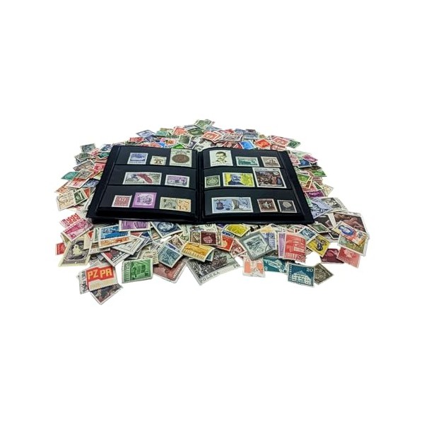 IMPACTO COLECCIONABLES Collection of 1000 stamps from all over the
