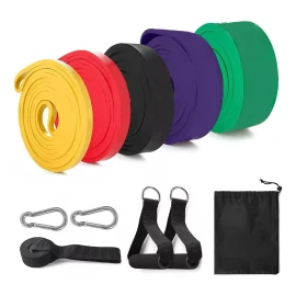 Set 5 Bandas De Resistencia Pull Ups Elásticos