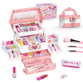 Makeup Set, Toy, Girls, Water Drops, Children's Cosmetics, Princess, Elementary School Students, Makeup Toy, 3, 4, 5, 6, 7, 8, 9, 10 Years, Girls, Birthday Gift, New Year, Christmas Gift, Children