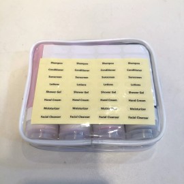 Unbranded Purple Travel Bottles For Toiletries 3 Fl Oz 4-Pack