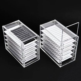 Paramol Sub 02 [Free Special Offer] Acrylic Eyelash Organizer Storage 5-Tier Case Stand