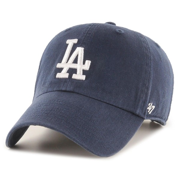 47 Gorra de béisbol de Los Angeles Dodgers Clean Up Dad - Azul marino, Talla Única