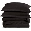LinenHouse Premium Quality 3-Piece Duvet Cover Set with Zipper Closure