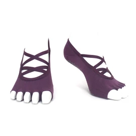 Finger 5-Toe Women’s Yoga Socks, Ballet, Pilates, Non-Slip, Yoga Wear