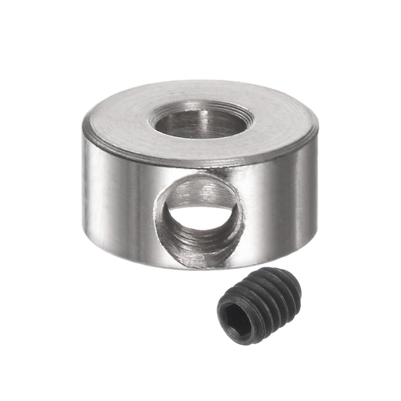 sourcing map Set of 10 Screw Collars 3.05mm Bore Wave