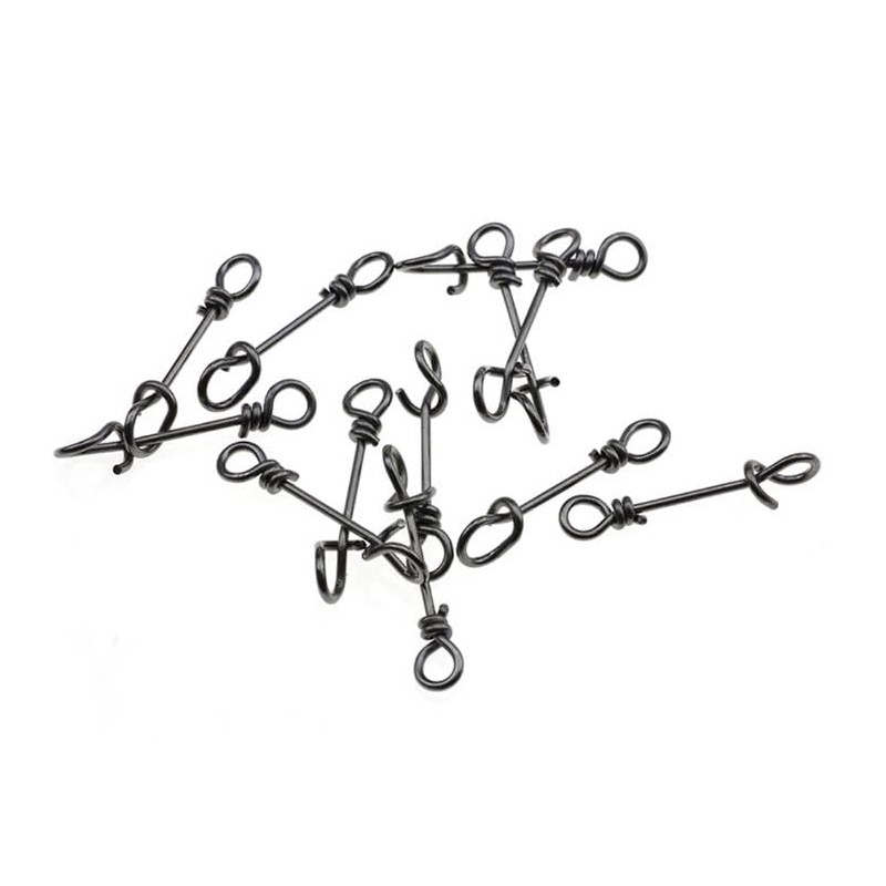 Fast attach quick change fishing clips connecter link | stainless