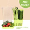 LUVCOSY Fresh Herb Keeper for Refrigerator, Clear BPA-Free Herb Saver,