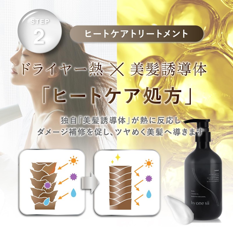 【Salon Exclusive】by one sii by onesii Shampoo & Treatment Set