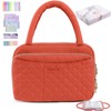 APOFFICE Quilted Bible Cover with Highlighters & Bible Tabs –