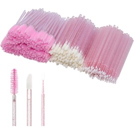 Kit De 300 Piezas De Suministros Para Extensiones De Pestañas, Cepillos Desechables Para Pestañas, Cepillos Para Microhisopos, Varita De Rímel, Cepillos Para L Multicolor Kits De Pinceles-B