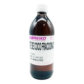 Aceite Esencial Abreiko Aceite De Coco Fraccionado Uso Cosmetico Sin Olor 500ml