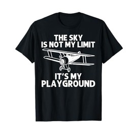 Funny Pilot Design For Men Women Aviation Airplane Pilot T-Shirt