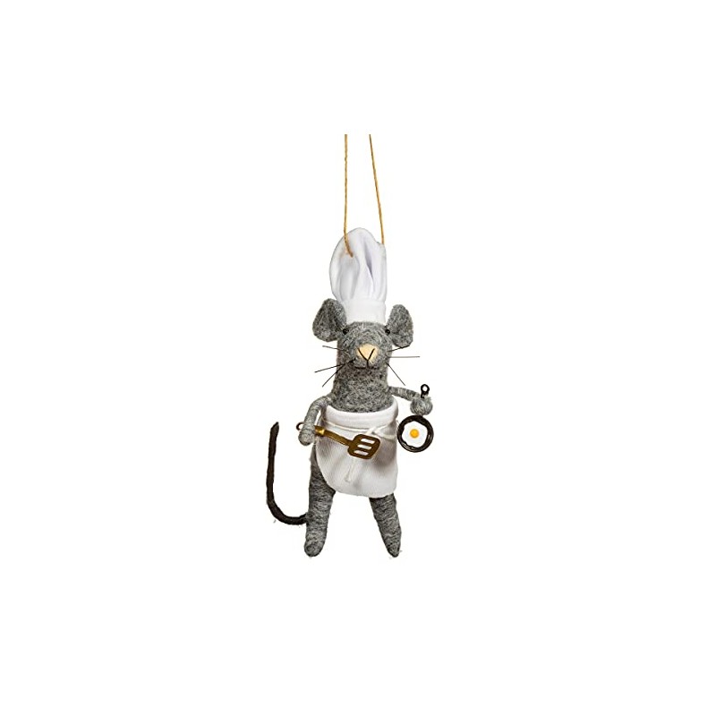 Sass & Belle Mouse Chef Felt Decoration