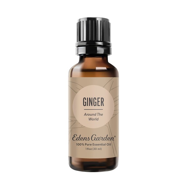 Edens Garden Ginger "Around The World" Essential Oil, 100% Pure Therapeutic Grade (Undiluted Natural/Homeopathic Aromatherapy Scented Essential Oil Singles) 30 ml