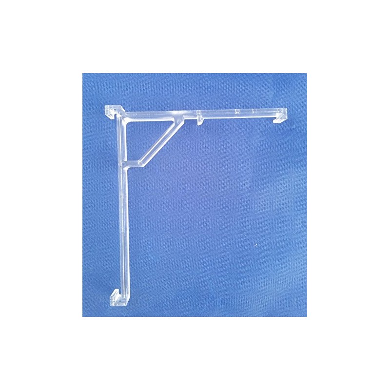 Vertical Blind Clear Valance Clip Bracket - PKG of 20