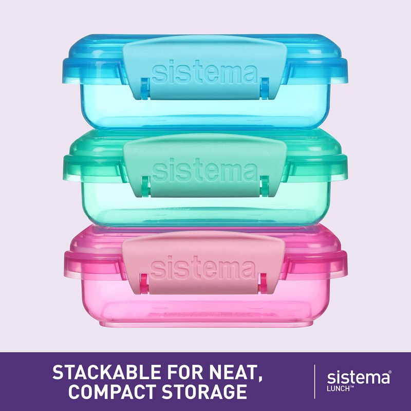 Sistema Lunch Food Storage Containers | 200 ml | Small