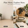 Cork Globe with Push Pins for Travel Memories – 3D