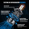 Luces Led Para Autos Kit 24000lm Faros Luz Carro H4