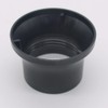 High Screw Ring E27 Plastic Black Diameter 57.5 mm Height