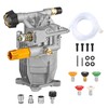 Tool Daily 3/4" Shaft Horizontal Pressure Washer Pump, Replacement Pumps