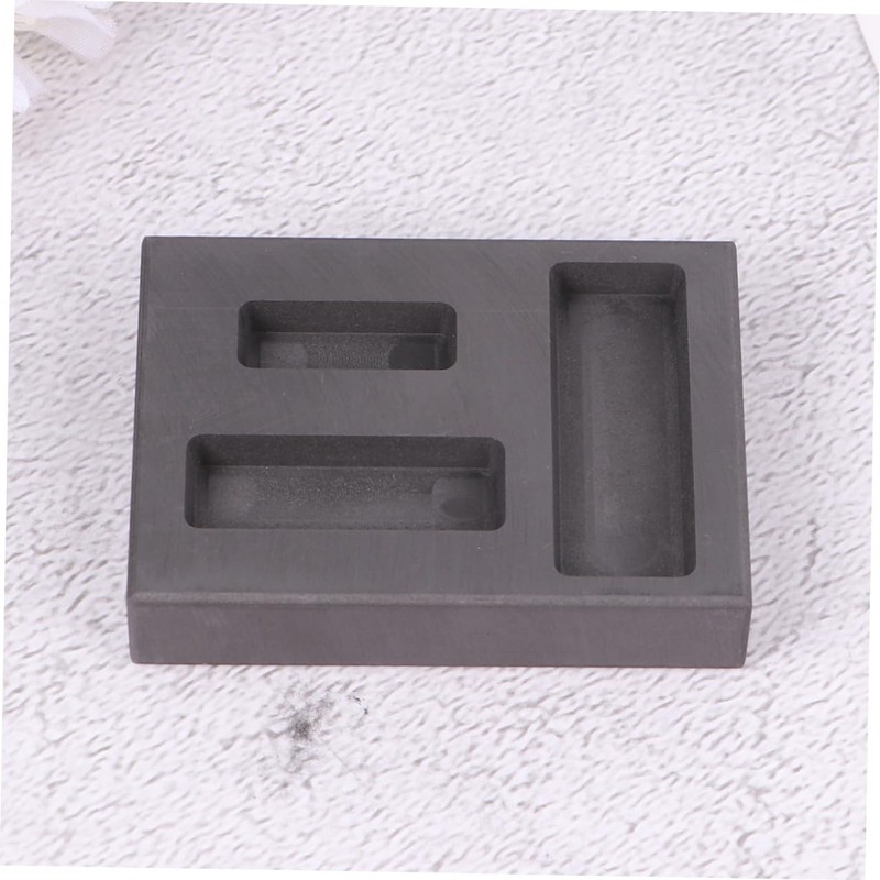 IWOWHERO Graphite Ingot Mold with Slots Melting Casting Mould for