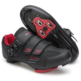 Unisex Cycling Shoes Compatible with Peloton Bike Shoes Indoor Clip in Peleton Road Bike Riding Racing Biking Shoes with Delta Cleats for Mens Womens Indoor Outdoor Bike Pedal