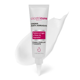 Cicatricure Crema Antiarrugas 60 g, Crema Hidratante Facial que Mejora la Elasticidad de la Piel, Reduce Arrugas y Lneas de Expresin, Cuidado Facial  