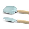 4pcs Garden Shovel Multipurpose Efficient Cartoon Wood Handle Digging Shovel
