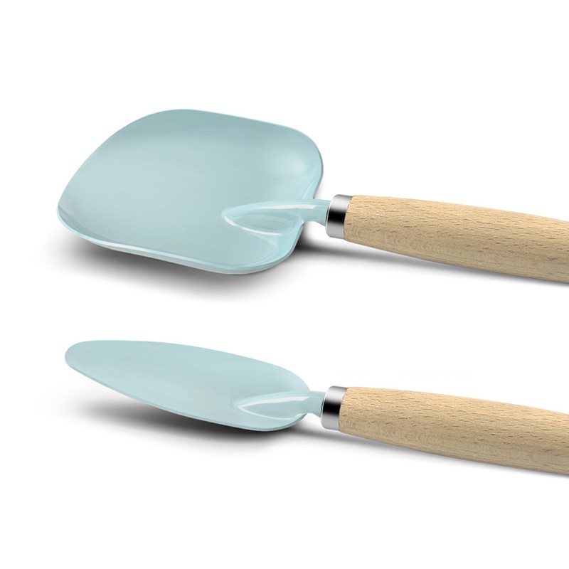 4pcs Garden Shovel Multipurpose Efficient Cartoon Wood Handle Digging Shovel