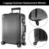 Pack of 4 Suitcase Wheels Replacement Wheels 50 x 18