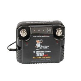 WirthCo 20090 Battery Doctor 75 Amp/100 Amp Battery Isolator , Black