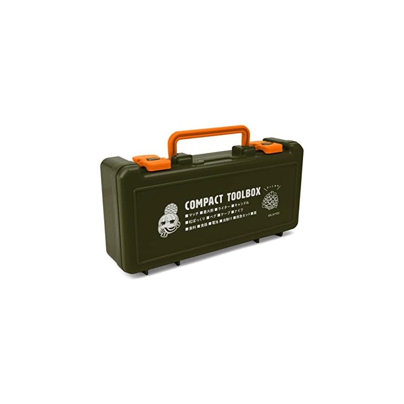 Groove Garage Yuru Camp SEASON2 Pinecone Tool Box, External Dimensions