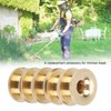 Fdit 5 pcs Universal Grass Trimmer Head Eyelets Metal Strimmer