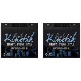 Kinetik HC600B 750A High Current Power Cell Battery - 2 Pack
