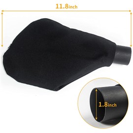 N126162 Miter Saw Dust Bag | table saw dust Collect Bag Fits Dewalt DW715 DW713 DW716 DW716XPS DWS782 DWS780 Miter Saw