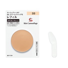 【Official】Marshfield SC Cream Foundation S Refill SPF48 PA+++ Waterproof Coverage Makeup Cream Foundation Gloss