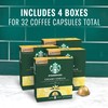 Starbucks by Nespresso Vertuo, Vanilla Flavored Coffee, 32-count Coffee Pods,