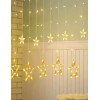 K&H Serie Luces Cortina De Estrellas Cálido Decoración Fiestas