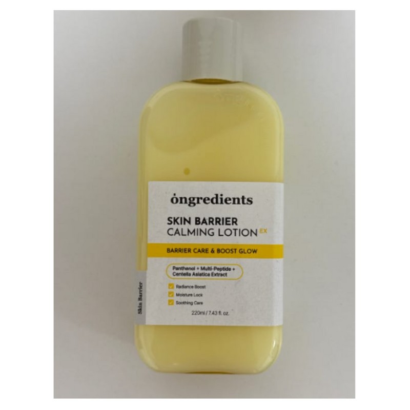 Ongredients Skin Barrier Calming Lotion EX 220ml 3pcs / 온그리디언츠
