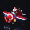 Santa Claus LED Light Plane Creative Display Christmas Gift