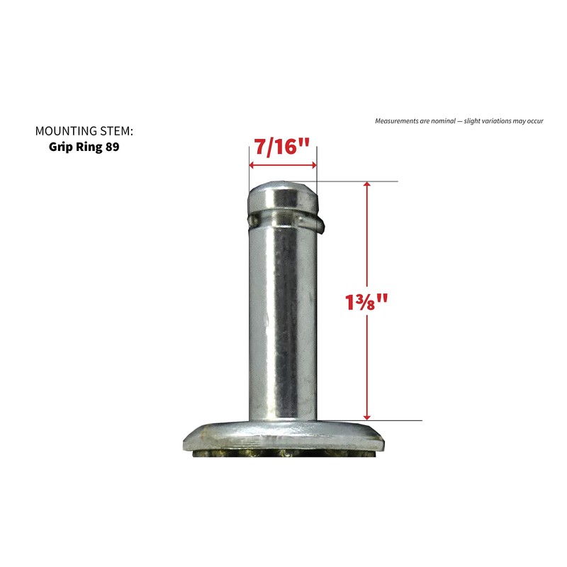 Shepherd 3" Swivel Stem Caster with Soft TPR Tread Rubber