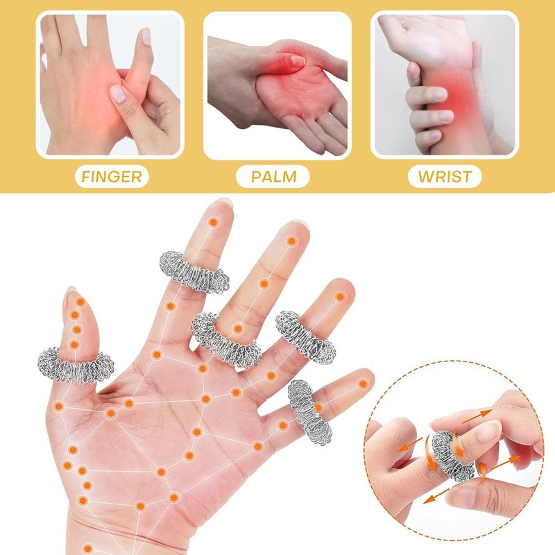 Set of 12 Skills Set 2 Hedgehog Balls Massage Balls